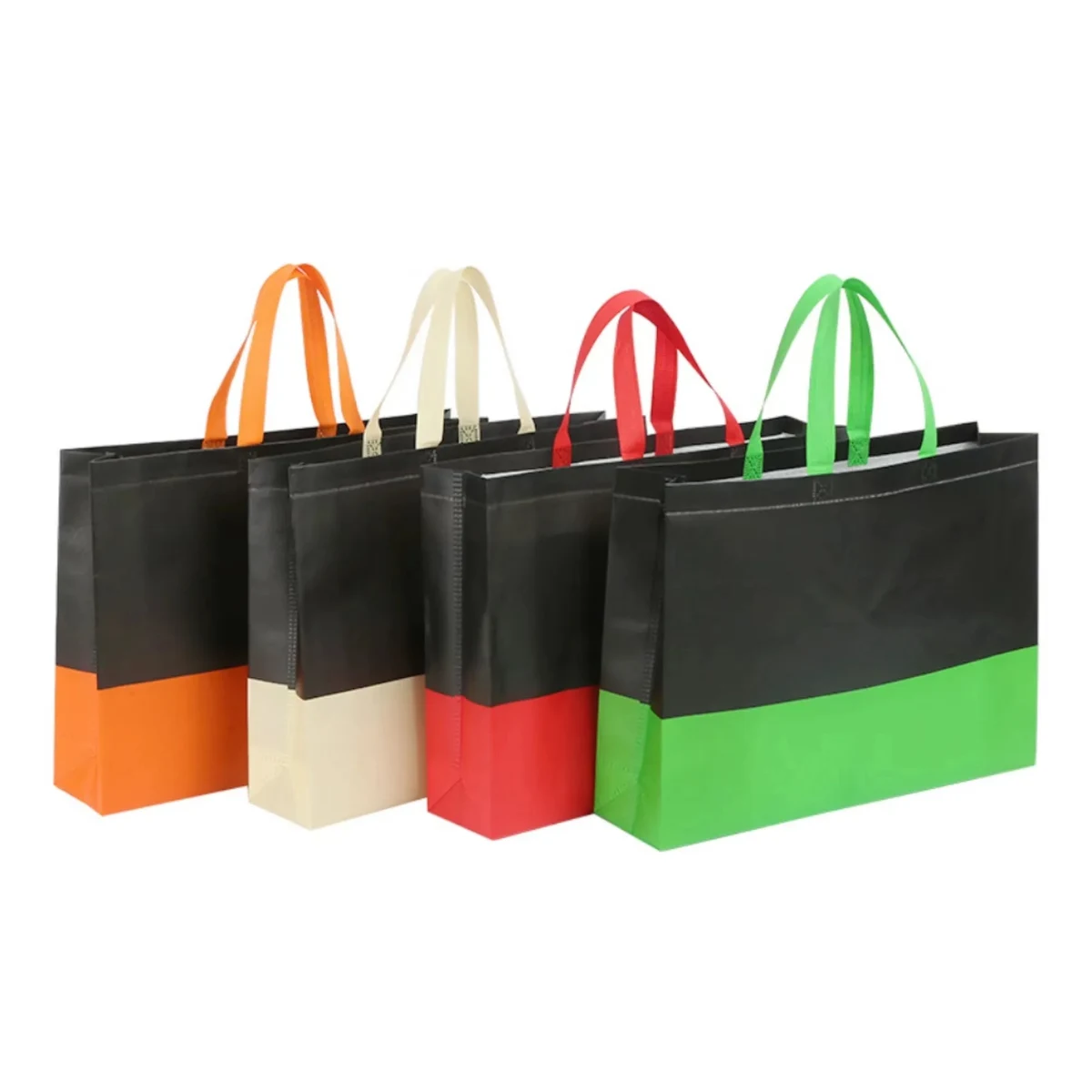 2 Color Tone Non-Woven Tote 1
