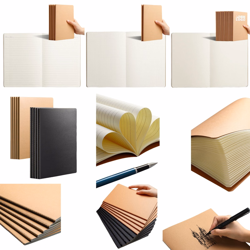 Travel Journal Kraft Notebook