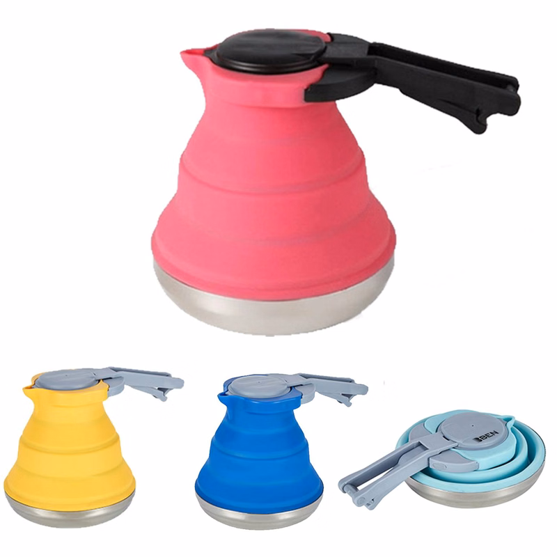 50oz Collapsible Camping Kettle for Hiking