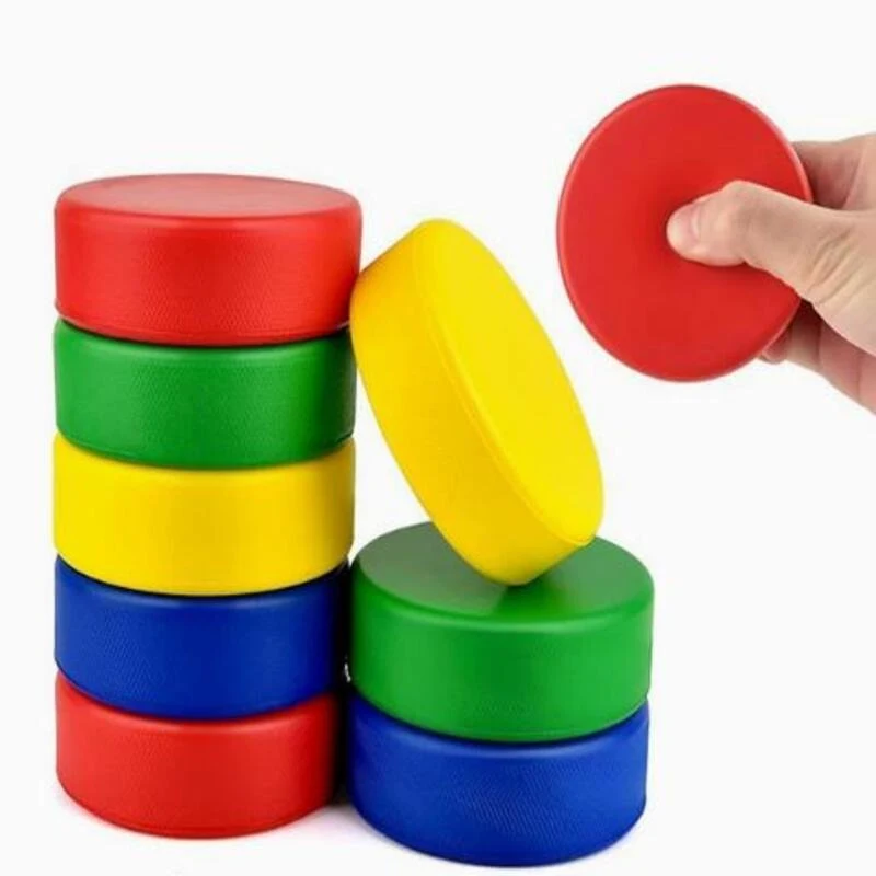 Outdoor PU Sponge Hockey Puck Stress Reliever 1