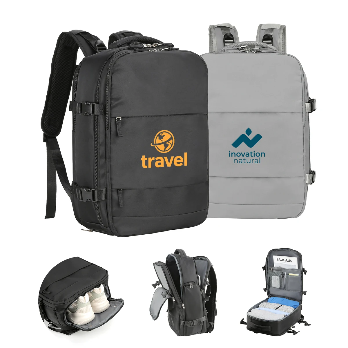 Large Flight Approved Carry On Travel Backpack 1