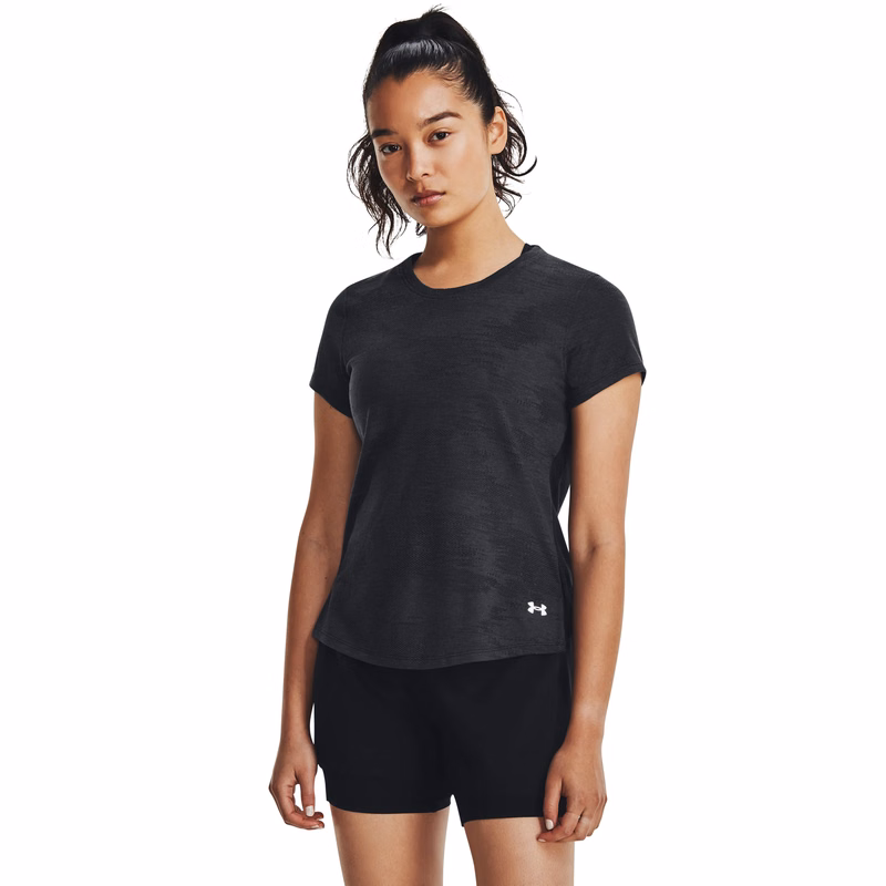 UA Streaker Speed Camo Women's Short Sleeve