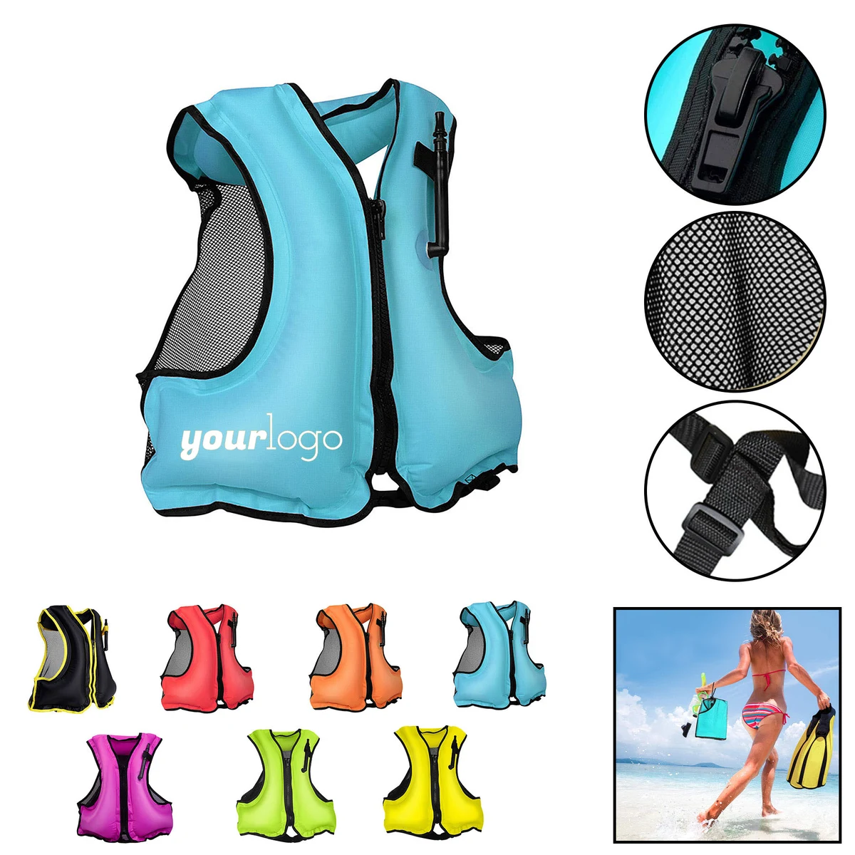 Inflatable Swim Vest 1