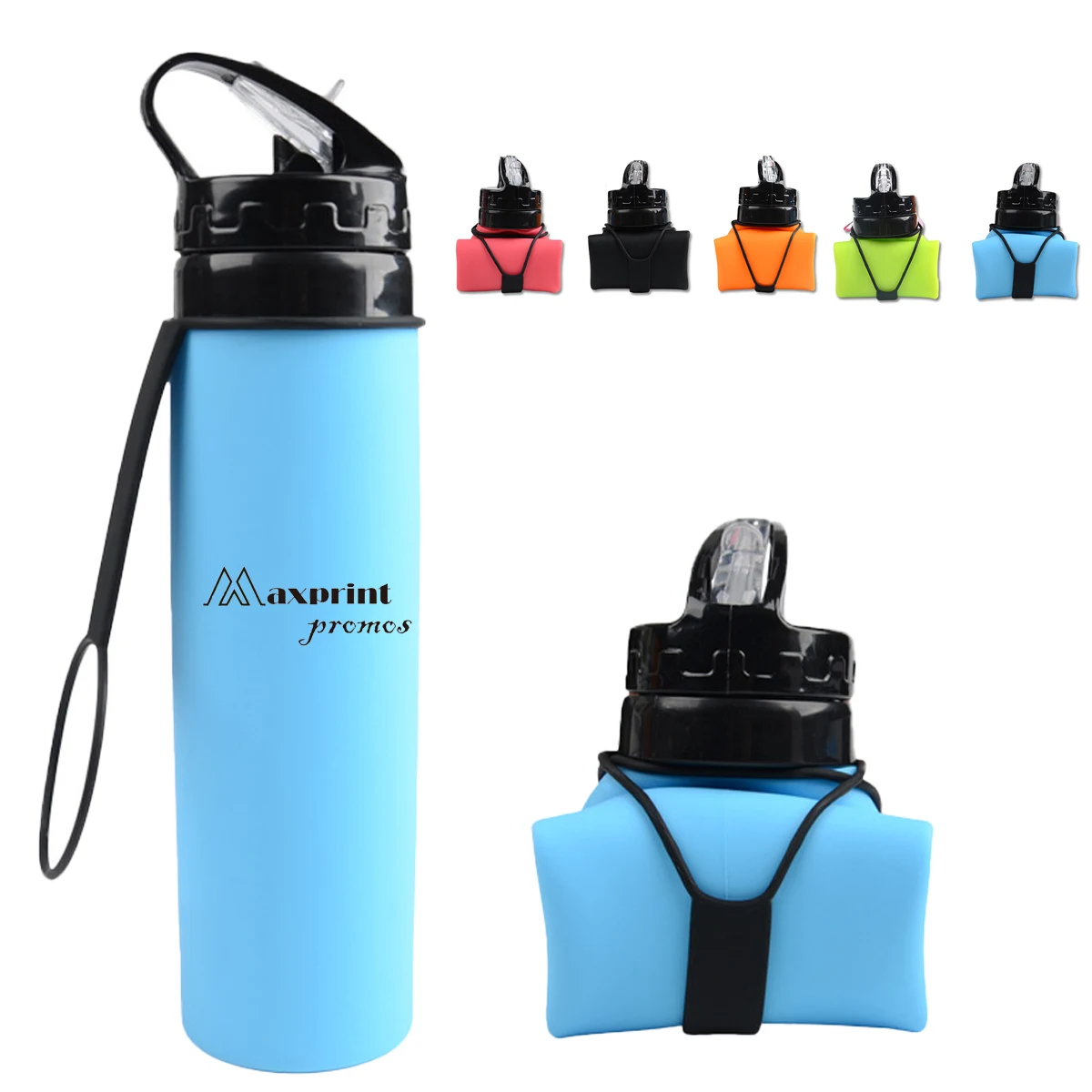 20 Oz Silicone Sport Bottle 1
