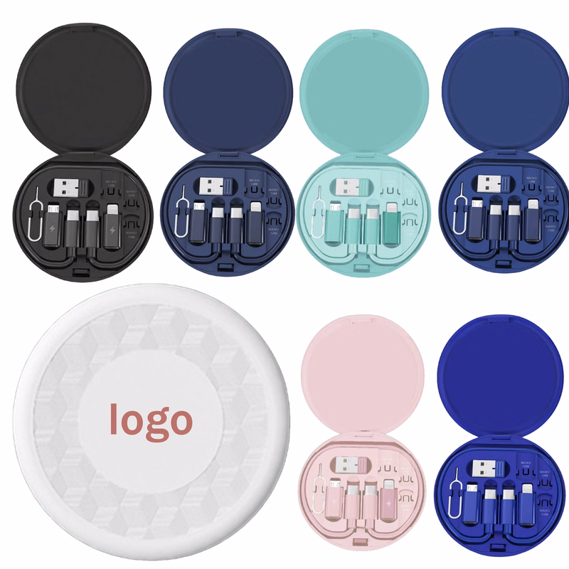 Portable Multifunctional Data Cable Set