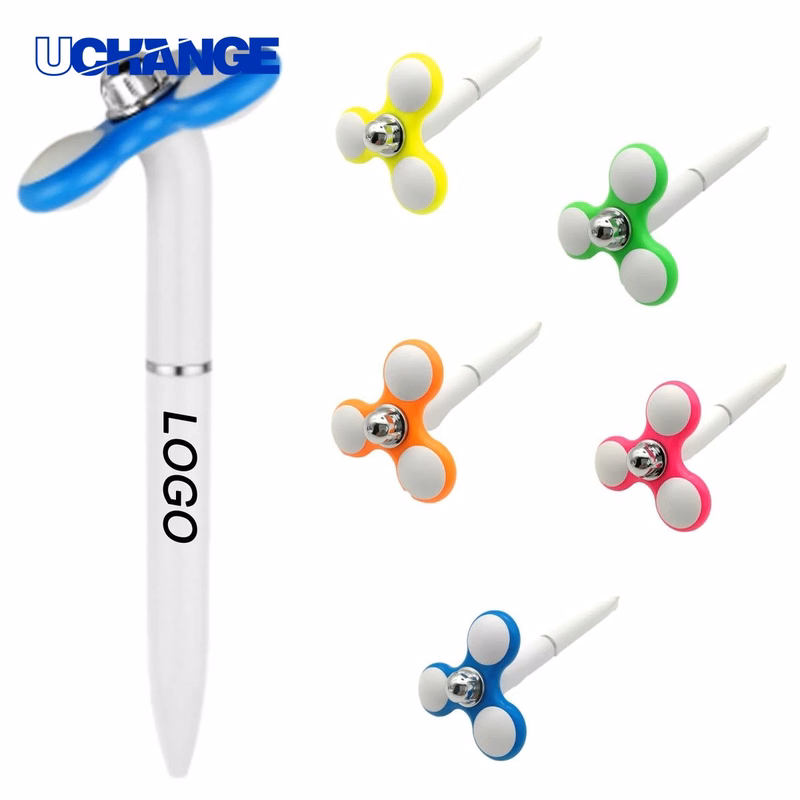 Rotating Stress Reduction Pen Fidget Ballpoint for Office Focus & Relaxation