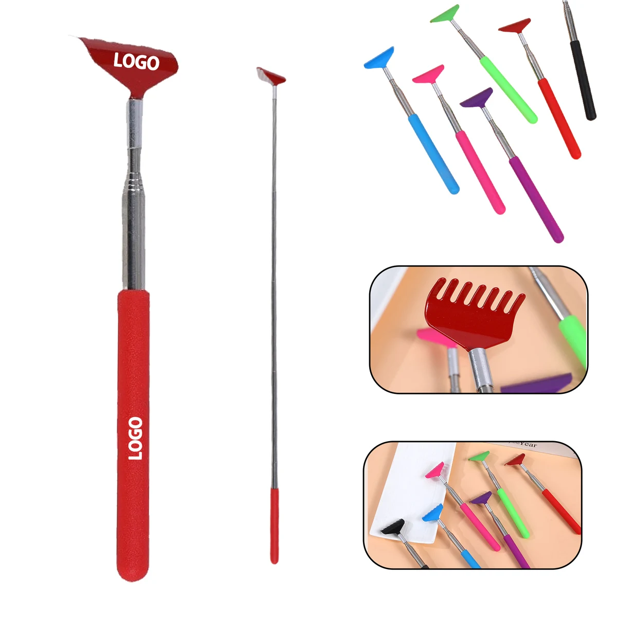 Portable Telescopic Back Scratcher Metal 1