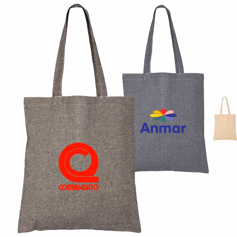 Recycled Cotton Canvas Convention Tote Bag