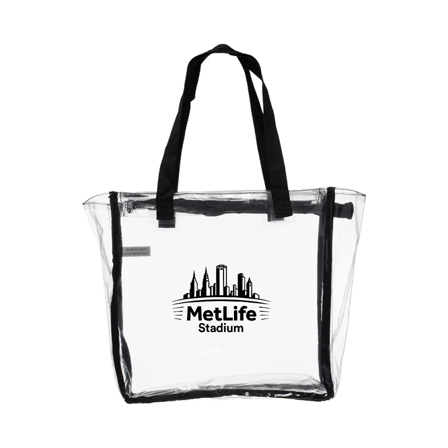 Union Printed - Clear Tote Bags 1