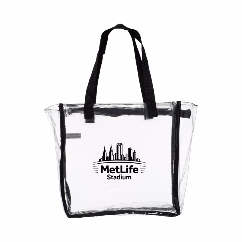 Union Printed - Clear Tote Bags