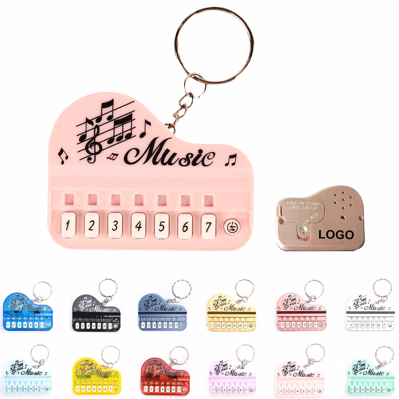 Piano Keyboard Keychain