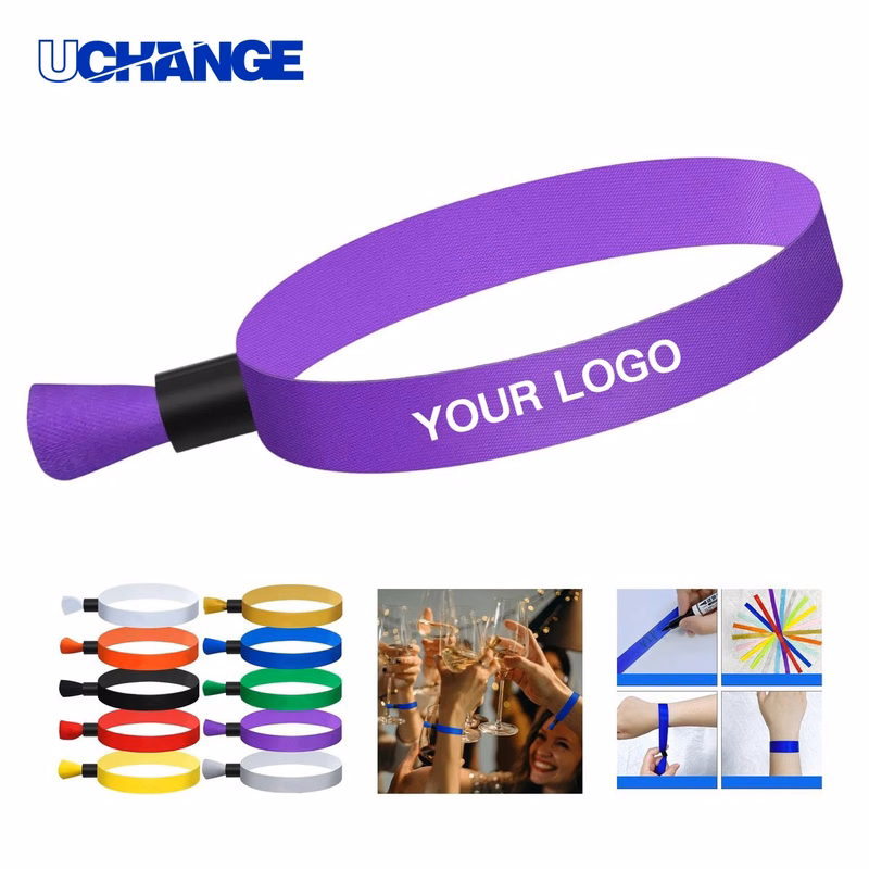 Polyester Event Wristbands for Festivals