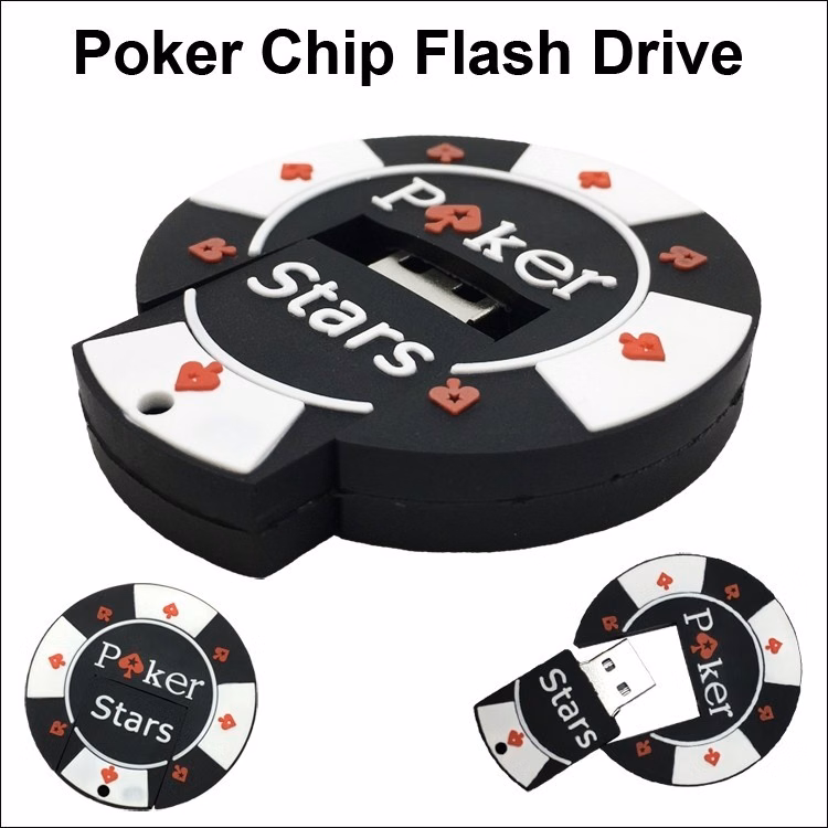 Poker Chip Flash Drive / USB - 2 GB