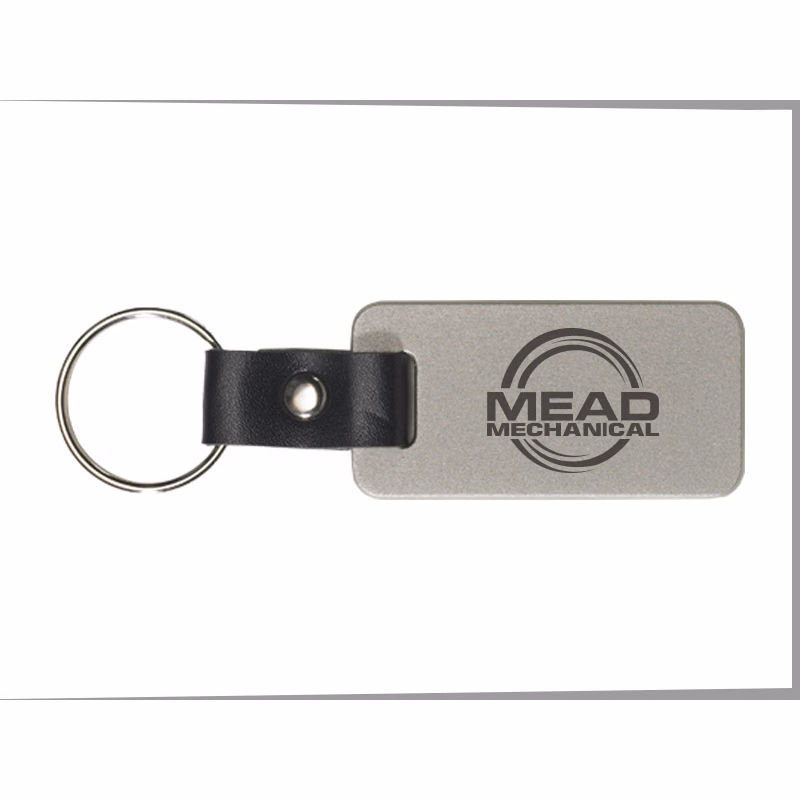 Zinc Strap Key Tag