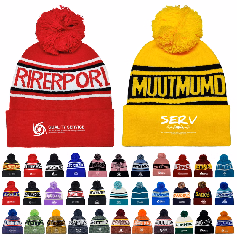 Knitted Acrylic Hat