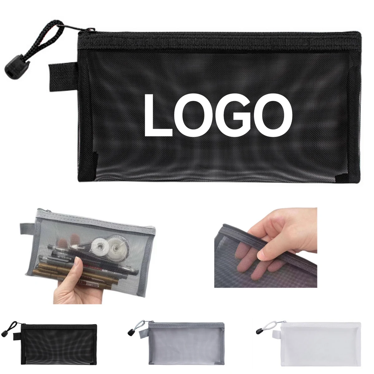 Large Capacity Transparent Mesh Bag 1