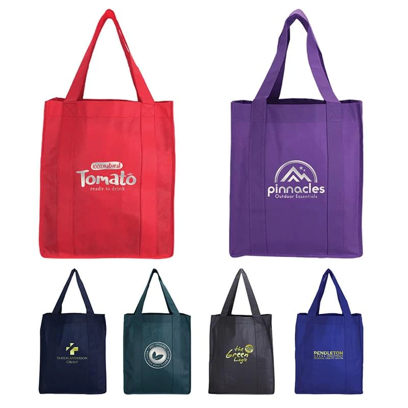 North Park - Non-Woven Shopping Tote Bag - Metallic imprint 1