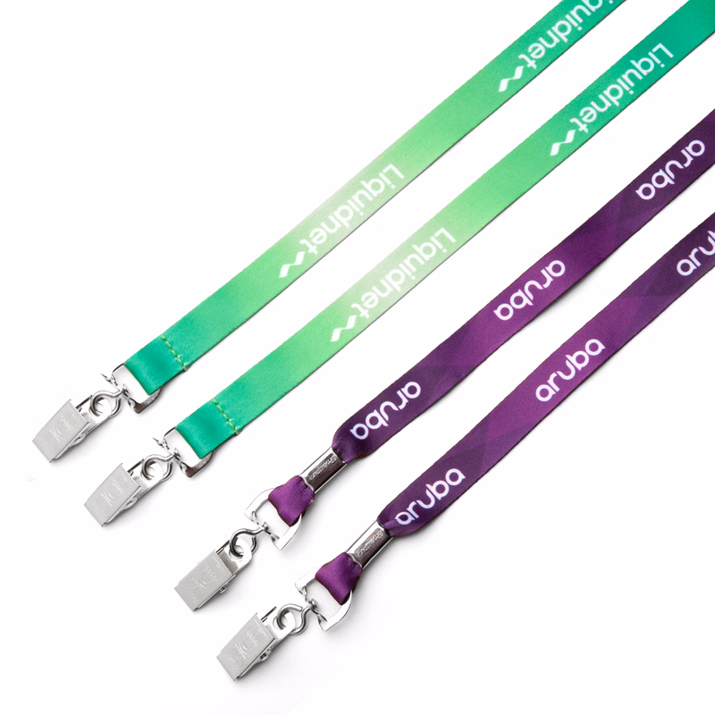 5/8" Double Ended Dye Sublimated Lanyard