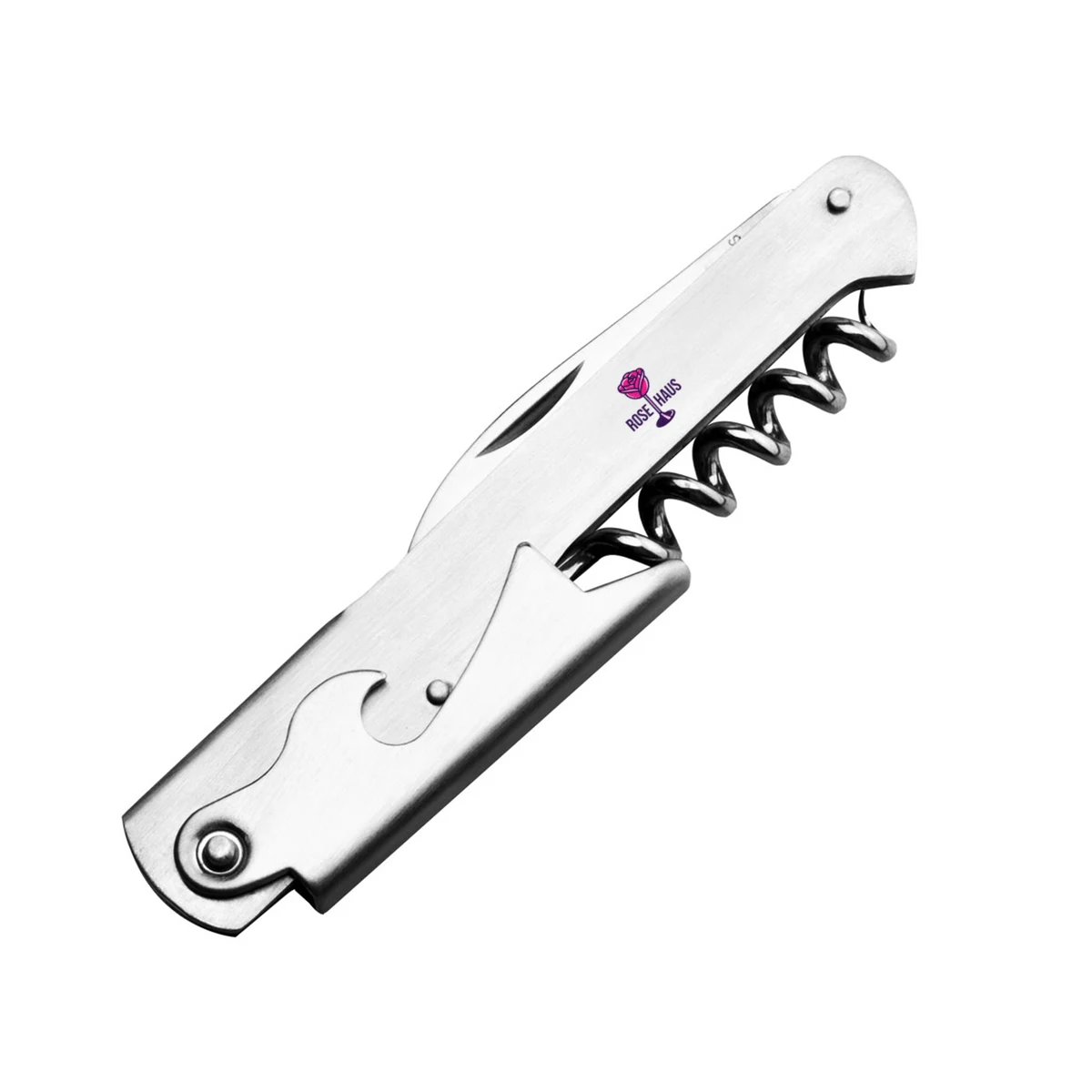 Stainless Steel Wine Opener (Full Color Imprint) 1