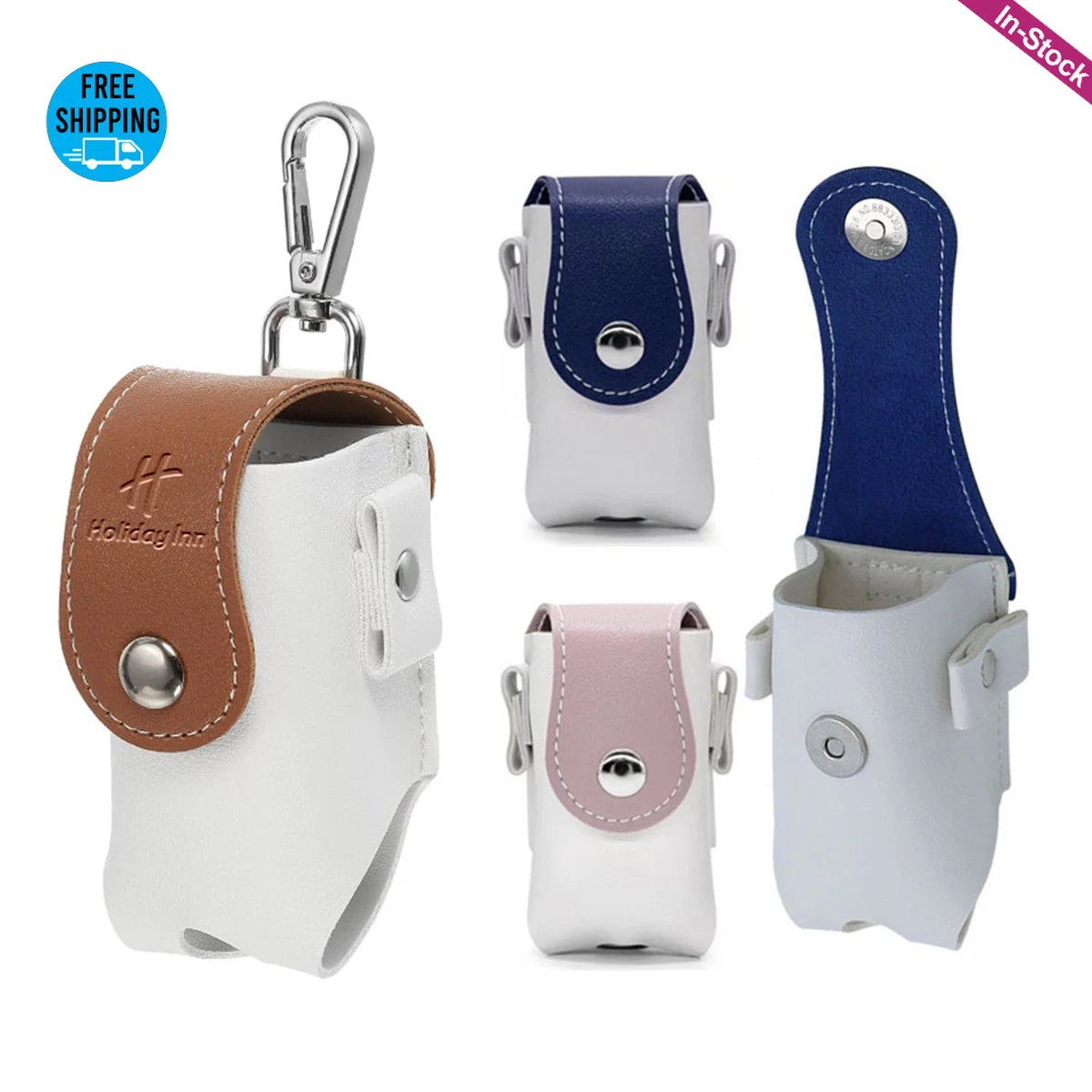 Leatherette Golf Ball Pouch Tee Holder 1