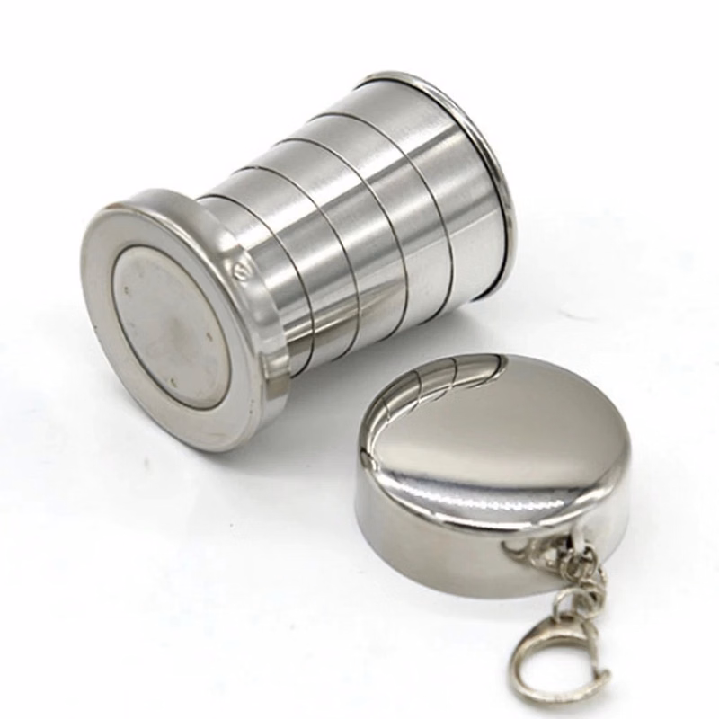 Stainless Steel Folding Retractable Cup