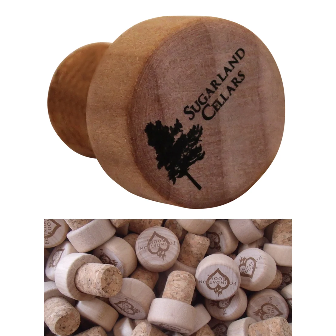 Bordeaux Cork Wine Bottle Stopper 1