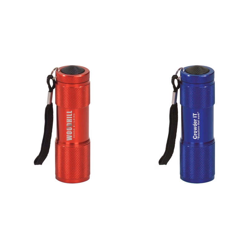 3 3/8" 9-LED Flashlight with Strap