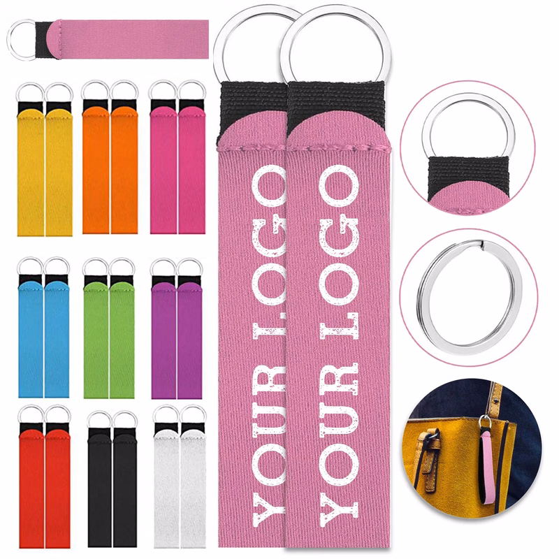 Neoprene Wrist Keychain