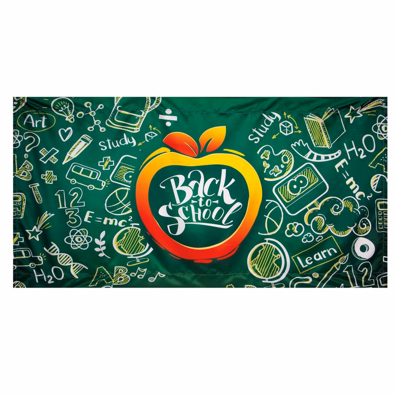 3' x 6' Satin Banner
