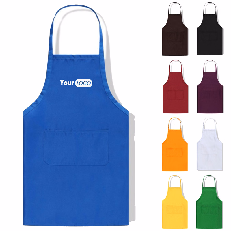Polyester Kitchen Neck Hanging Work Apron