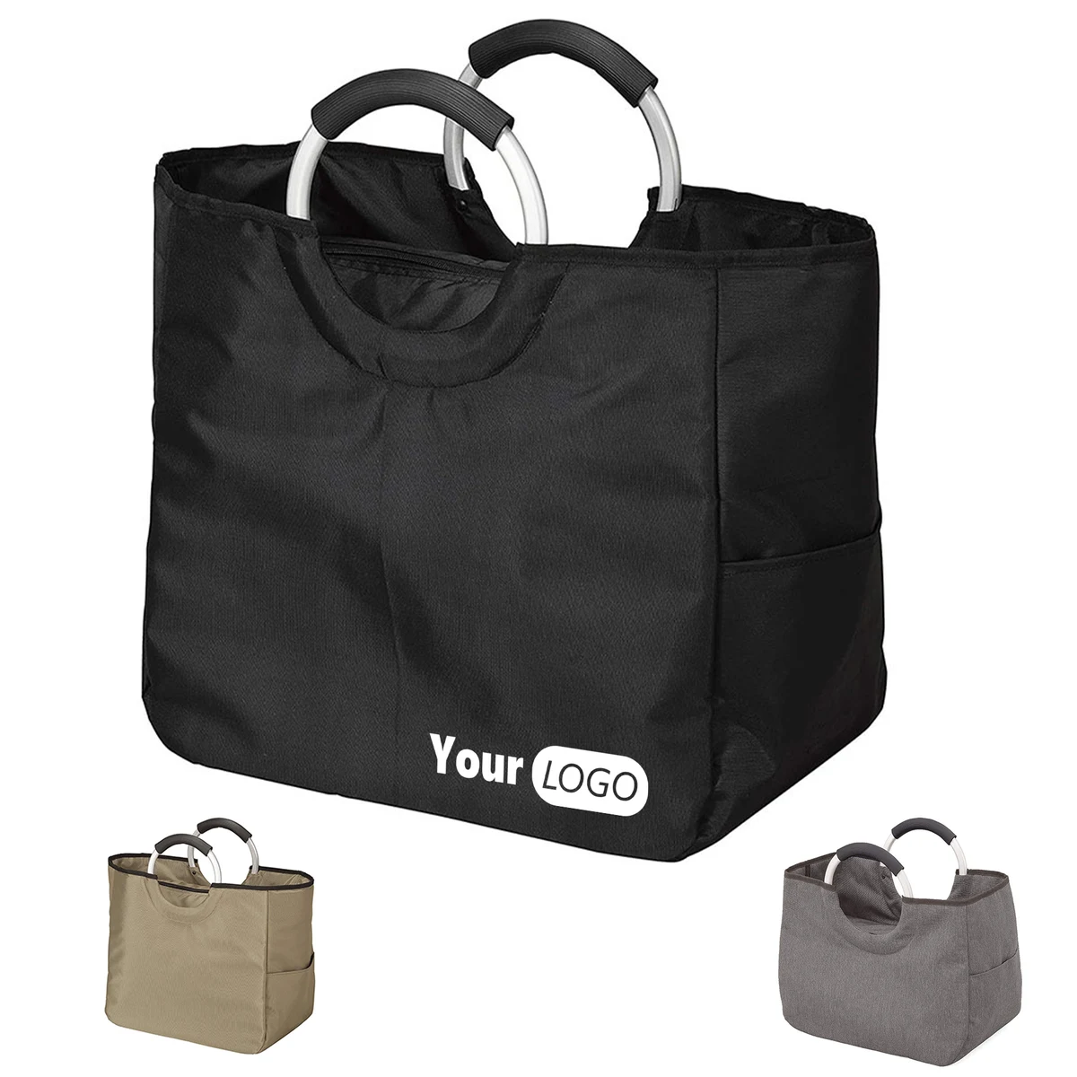 Oxford Large capacity portable waterproof hand-held thermal insulation bag 1
