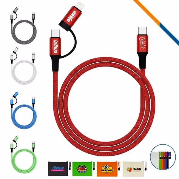 Tiko PD Charging Cable for Desk, Travel and Daily Use