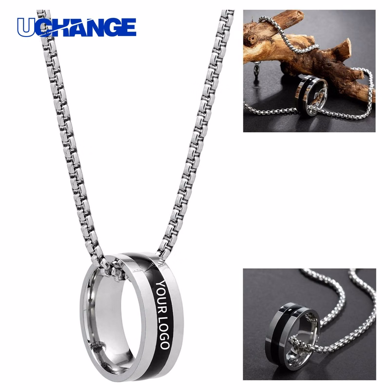 Minimalist Round Charm Necklace