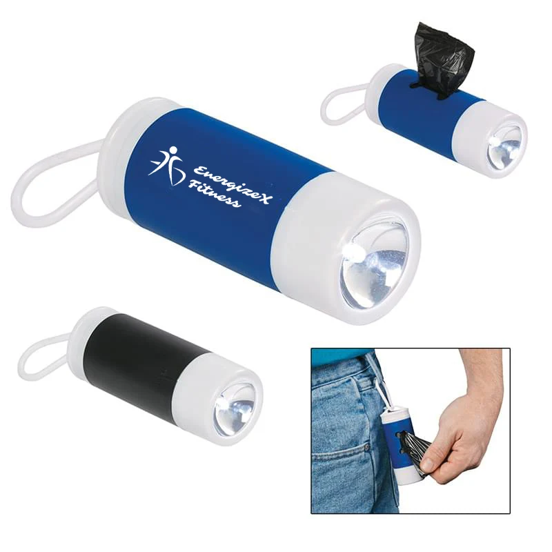 Dog Bag Dispenser With Flashlight 1