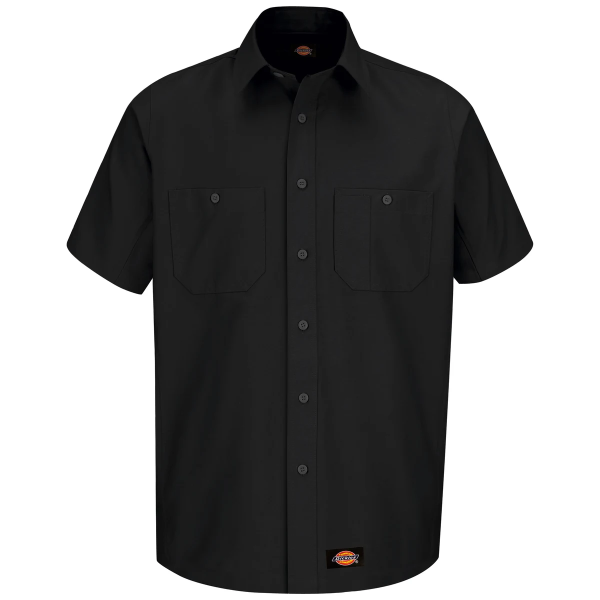 Dickies® Men's Canvas Short-Sleeve Work Shirt 1