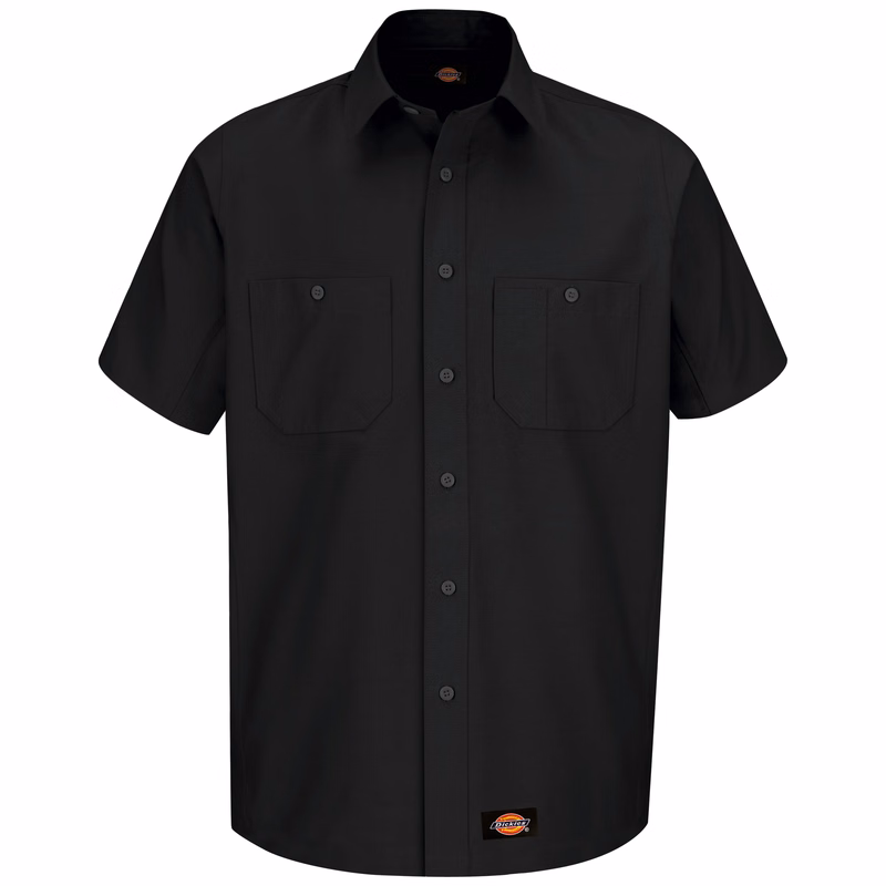 Dickies® Men's Canvas Short-Sleeve Work Shirt