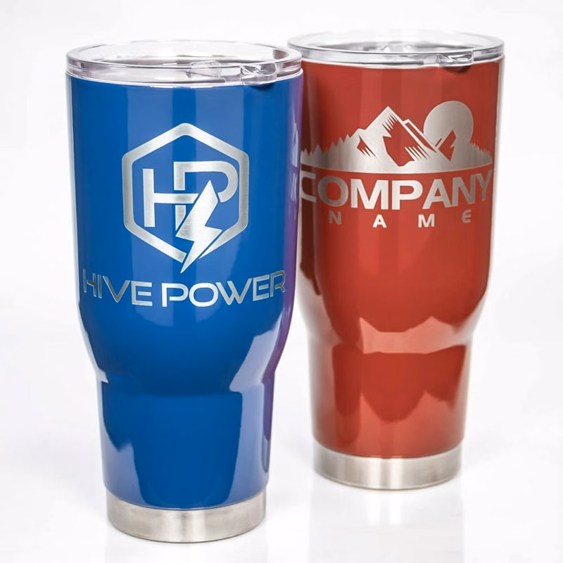 32 Oz. Custom Stainless Steel Tumblers