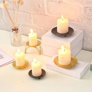 Gold Candle Holders 1