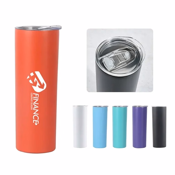 Custom 20 oz Vacuum Insulated Stainless Steel Tumbler — Sleek Travel Mug Gift