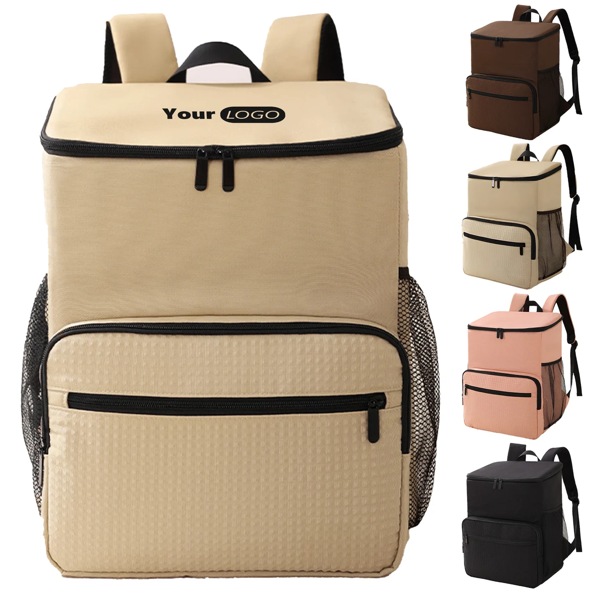 Polyester Waterproof And Insulated Lunch Bag 1