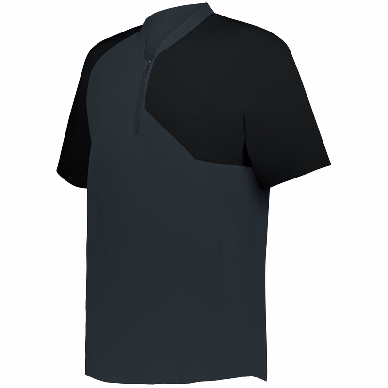 YOUTH FIELD 1/4 ZIP SHORT SLEEVE PULLOVER