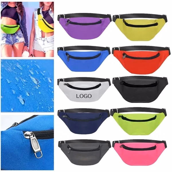 Adjustable Waist Bag with Fanny Pack for Running
