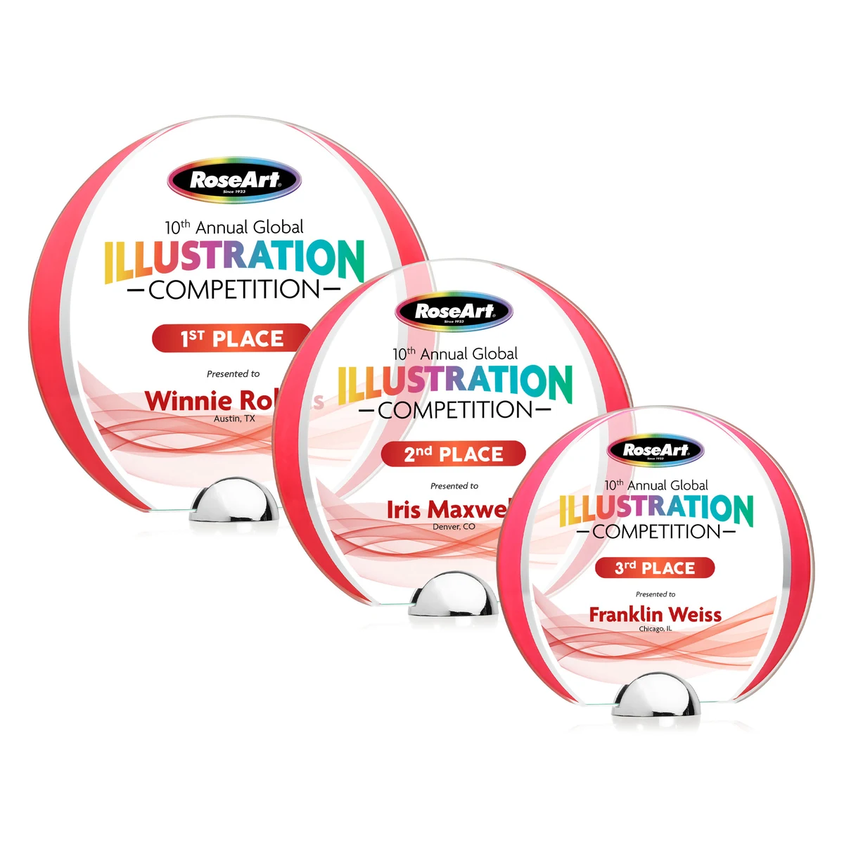 Stanton VividPrint™ Award - Red 1