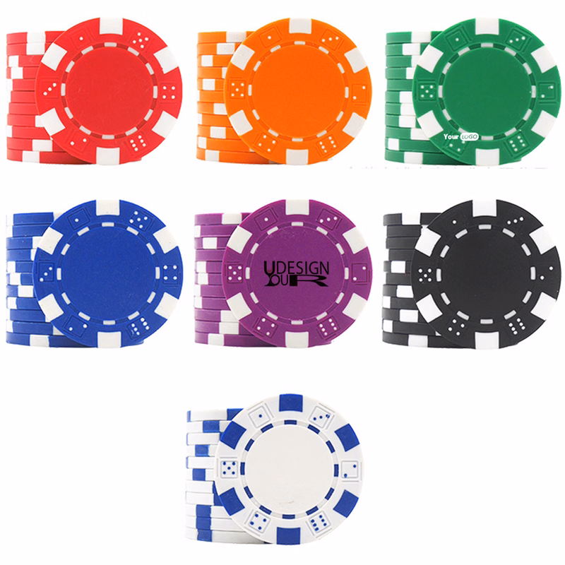 ABS Poker Chips - Multicolor, High-Quality
