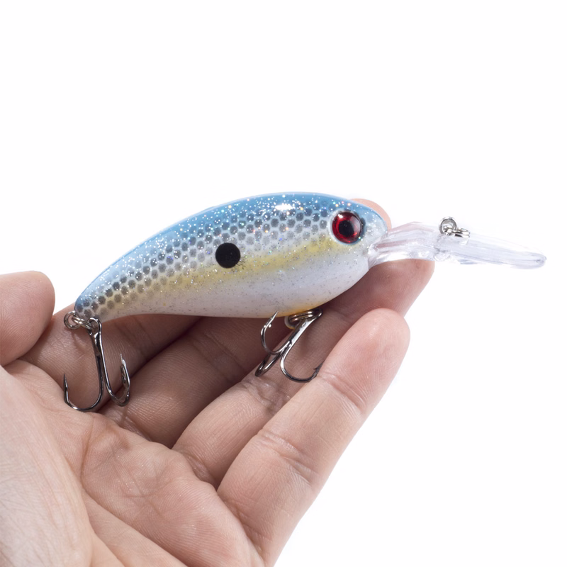 14 Gram Chubby Crank Fishing Lure with Treble Hooks