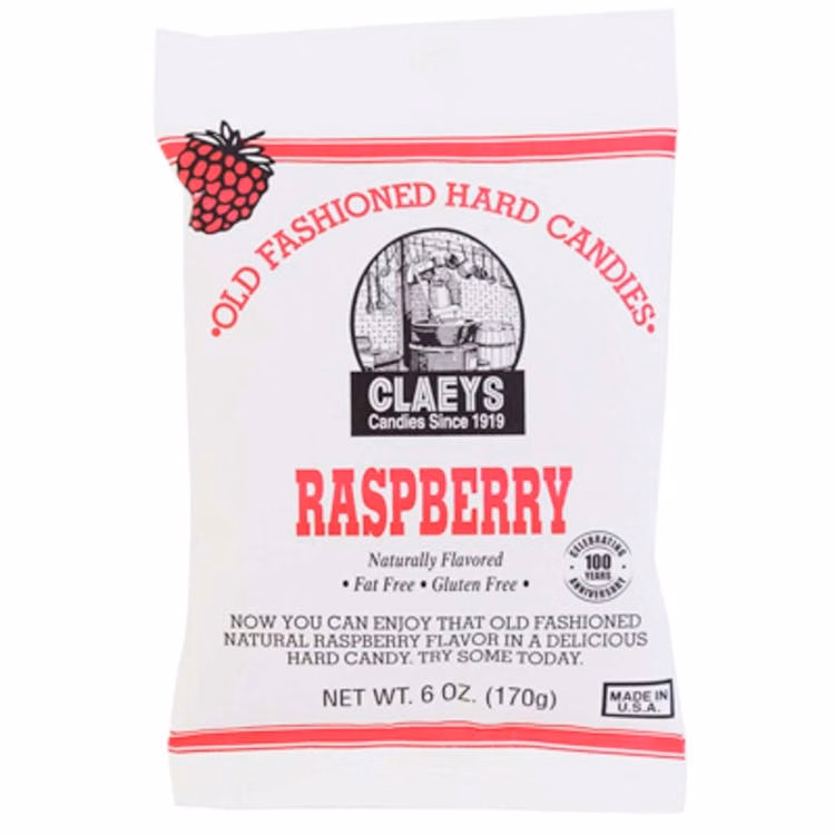 Claey's Hard Candies Raspberry