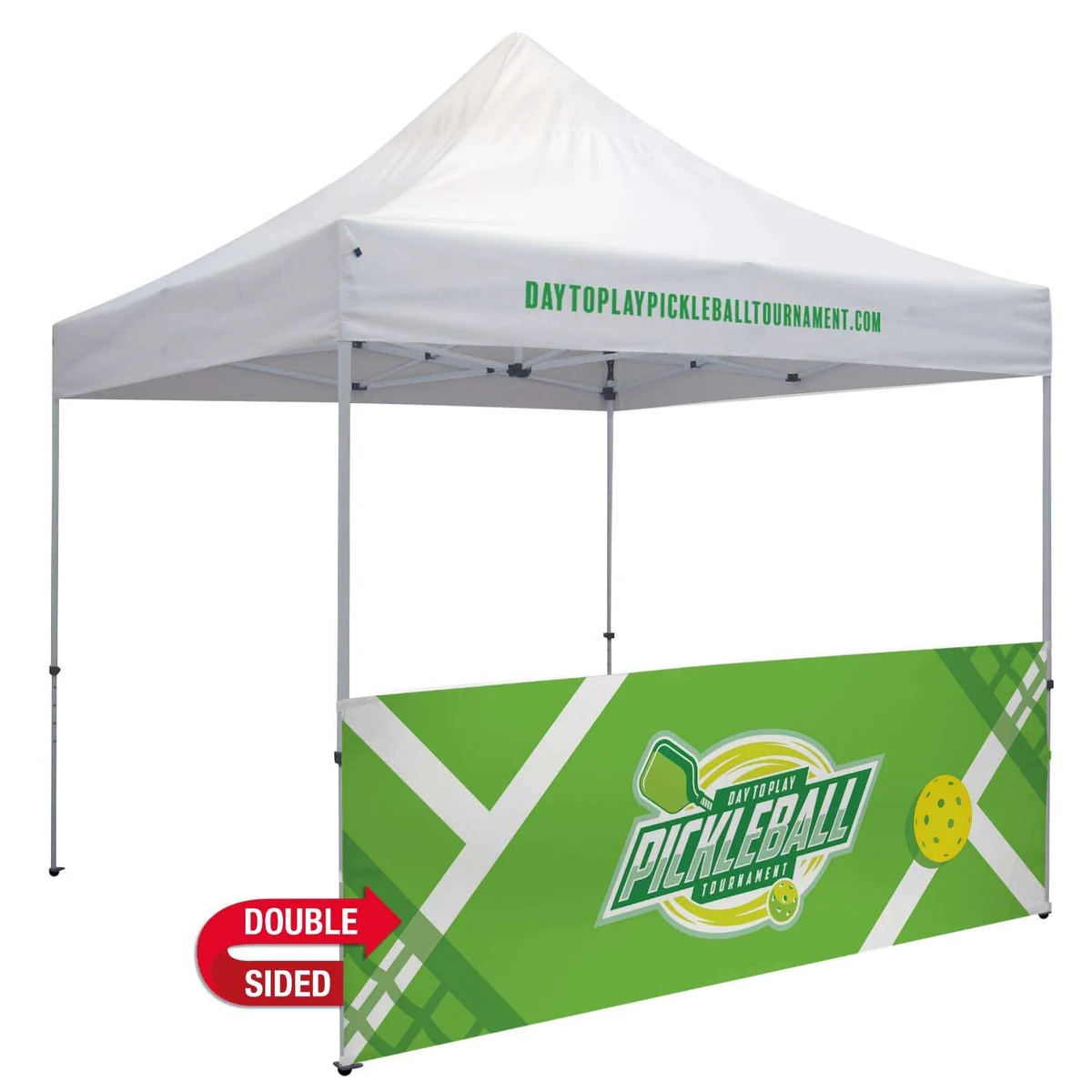 10' Half Wall (UV-Printed, Double-Sided) 1