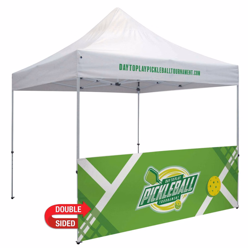 10' Half Wall (UV-Printed, Double-Sided)