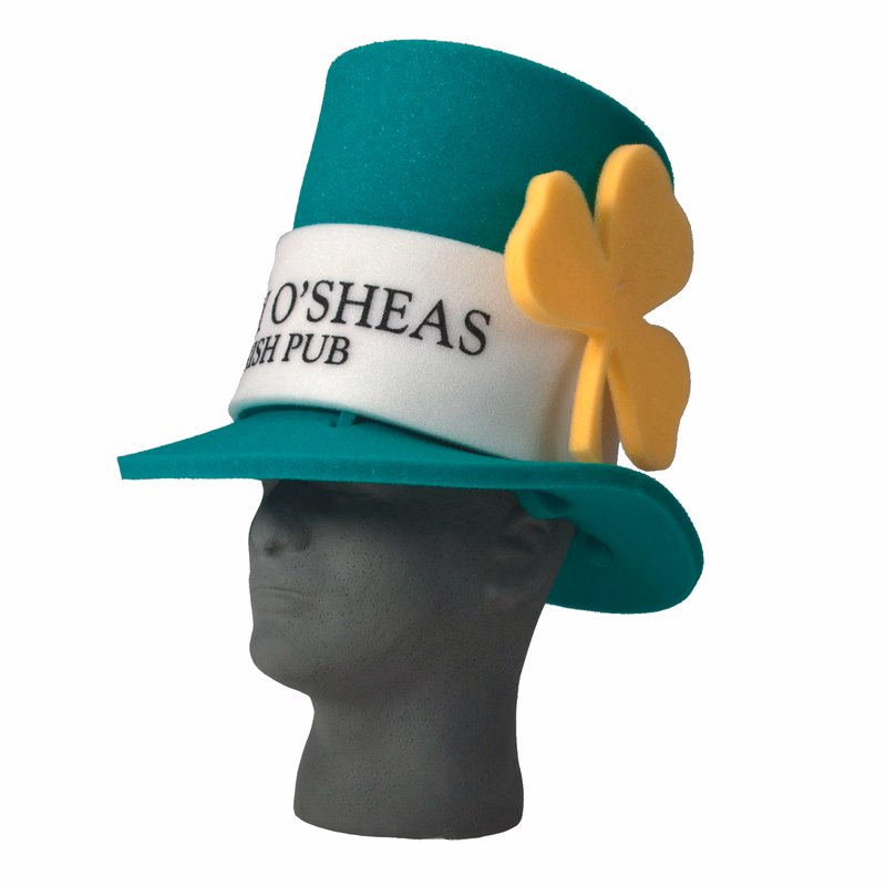 13" Foam St. Patty's Hat