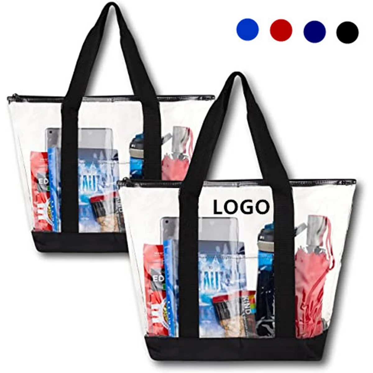 PVC Clear Tote Bag 1